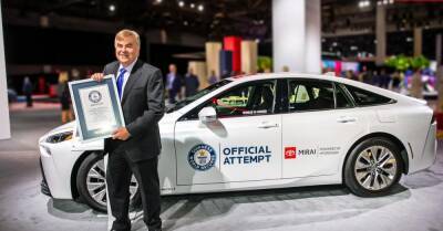 Водородный Toyota Mirai установил новый рекорд по дальности хода - motor.ru - штат Калифорния