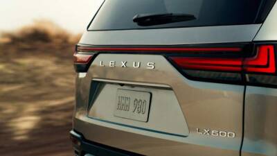 Lexus показал несколько кусочков нового LX 600 на видео - auto.24tv.ua - Эмираты - Саудовская Аравия