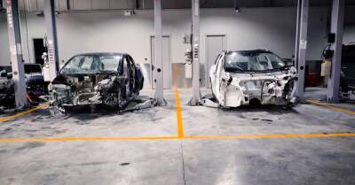 Видео: Tesla Model Y и Volkswagen ID.6 Crozz столкнули лоб в лоб ради краш-теста - motor.ru