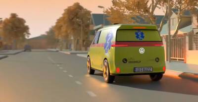 Volkswagen представил концепт беспилотного автомобиля скорой помощи - avtonovostidnya.ru