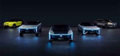 Компания Honda показала пять новых электромобилей для рынка Китая - avtonovostidnya.ru - Китай