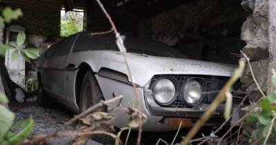 Редкий Lamborghini Espada нашли в британской сельской местности после 30 лет забвения - skuke.net