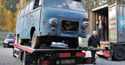 Редчайший минивэн РАФ вернули из Чили на родину спустя 60 лет - motor.ru - Чили