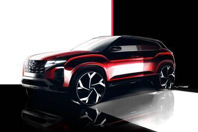 Hyundai Creta готовится к рестайлингу: первые официальные изображения - kolesa.ru - Китай - Россия - Индонезия
