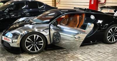 Bugatti Veyron - 11-летний Bugatti Veyron с минимальным пробегом продают в Москве за 110 миллионов рублей - motor.ru - Москва - Россия
