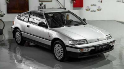 В продаже появилась новая Honda CR-X 1990 года выпуска - autonews.autoua.net - Лиссабон