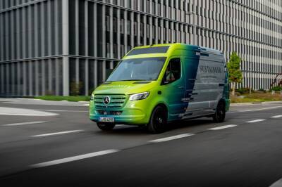 Mercedes-Benz представил экологичный фургон будущего - autocentre.ua