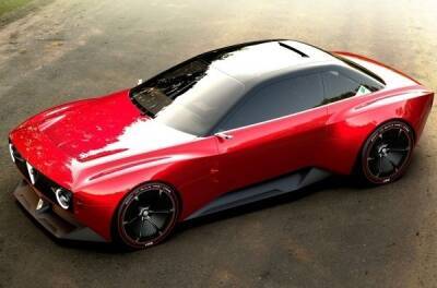 В Сеть попали первые рендеры Alfa Romeo GTS 2025 года - news.infocar.ua