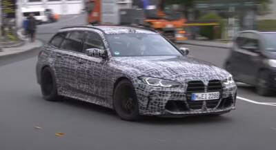 Шпионы показали новый BMW M3 Touring - autonews.ua - Украина