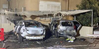 Беспокойная ночь у пожарных: в Хайфе взорвали машину, в Рамле сожгли автобус - detaly.co.il