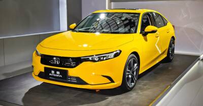 Honda возродила историческое название Integra для китайского спортивного седана - motor.ru - Китай
