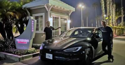 Видео: Tesla Model S за рекордное время пересекла США - motor.ru - Сша - Нью-Йорк - Лос-Анджелес