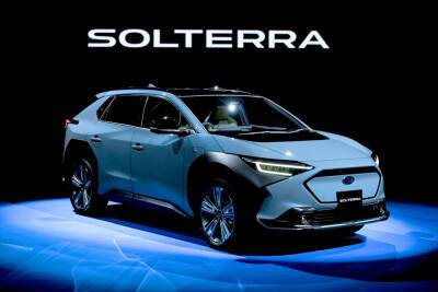 Subaru Solterra - Электрокроссовер Subaru Solterra 2022: два мотора, запас хода 500 км и быстрая зарядка - autocentre.ua