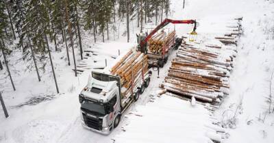 Scania работает над 80-тонным электрическим лесовозом - autocentre.ua