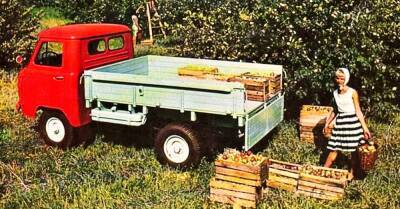 «Головастик» и колхозница: посмотрите на редкую фотографию экспортного советского грузовика - motor.ru - Ссср