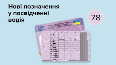В декабре украинцам начнут выдавать "права" с новыми отметками - auto.24tv.ua - Украина
