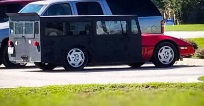Посмотрите на гибрид Chevrolet Corvette C4 и армейского Hummer - motor.ru - Сша - штат Южная Каролина