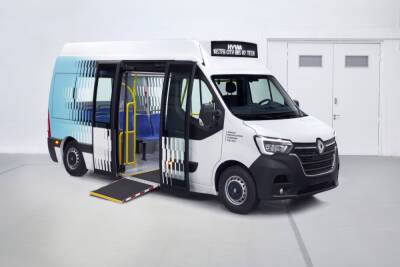 City Bus - Renault представляет два новых варианта водородного Master H2-TECH - autocentre.ua - Париж