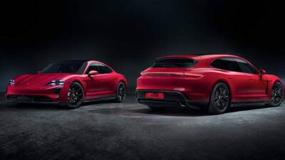 Porsche представила две новые версии Taycan: GTS и GTS Sport Turismo - auto.24tv.ua
