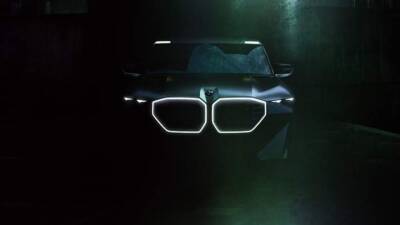 BMW Concept XM показал ужасающе большие решетки радиатора - auto.24tv.ua