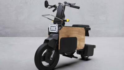 Японцы создали компактный складной электрический мотоцикл - autonews.autoua.net - Япония - city Honda