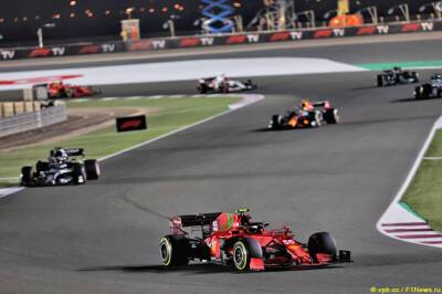 Шарль Леклер - Карлос Сайнс - В Ferrari увеличили отрыв от McLaren - f1news.ru - Катар