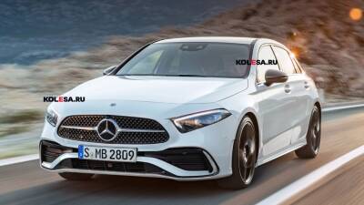 Mercedes-Benz собирается слегка обновить A-Class: первое изображение - kolesa.ru - Mercedes-Benz