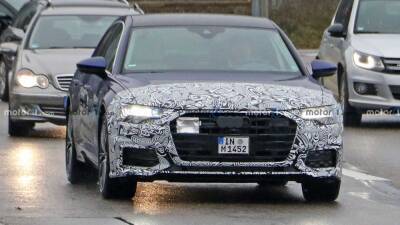 Шпионы заметили обновленный седан Audi A6 - autonews.ua - Украина