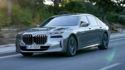 Внешность новой BMW 7 Series 2023 года впервые показали без камуфляжа - autocentre.ua - Испания