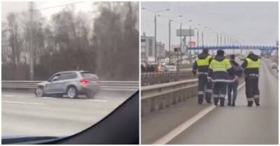«Стрельба, массовая авария и пожар»: в Москве лихач на BMW устроил гонки с сотрудниками ДПС - skuke.net - Москва - Подольск