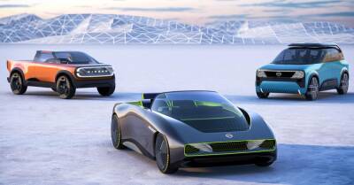Nissan представил четыре электрокара будущего - motor.ru