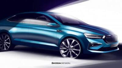 Škoda показала как будет выглядеть новый бюджетный седан - auto.24tv.ua - Индия