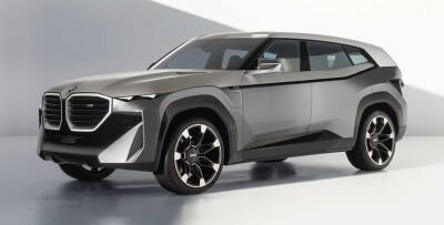 Компания BMW представила новый концептуальный кроссовер BMW Concept XM - avtonovostidnya.ru