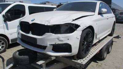 Биту BMW из Румынии украинские таможенники конфисковали за сниженной стоимостью - auto.24tv.ua - Сша - Румыния