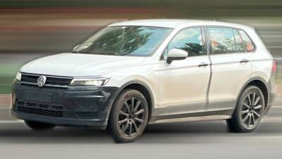 Volkswagen Tiguan - Volkswagen вывел на тесты электрический Tiguan - autocentre.ua