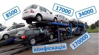 Какие штрафы предусмотрены за "евробляхи" - auto.24tv.ua - Украина