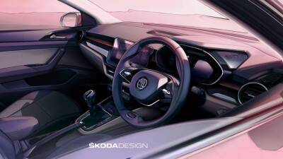 Škoda показала салон нового седана Slavia - autonews.autoua.net