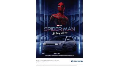 Hyundai Ioniq 5 снялся в новом фильме про «Человека-паука». Видео - autonews.autoua.net