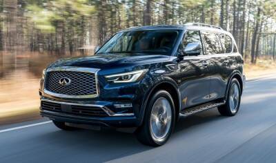 Внедорожник Infiniti QX80 подорожал на рынке России на 140 тыс. рублей в декабре 2021 года - avtonovostidnya.ru - Россия