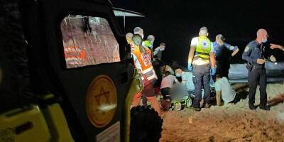 Грузовик врезался в бетонное ограждение недалеко от границы с Египтом, водитель погиб - detaly.co.il - Египет