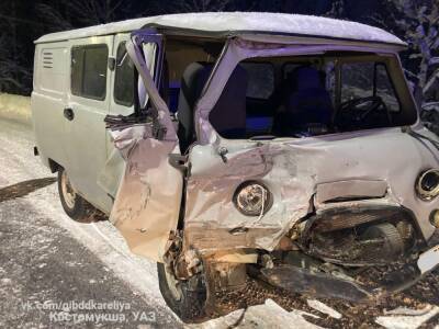 Мужчина не справился с управлением и устроил аварию в Костомукше - gubdaily.ru