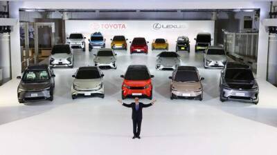 Акио Тойода - Toyota и Lexus показали 15 новых электромобилей, которые выйдут до конца декады - auto.24tv.ua