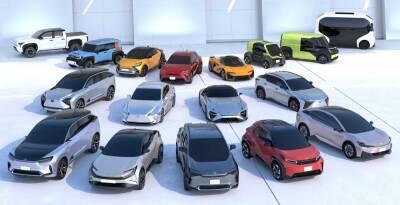 Компания Toyota показала 16 электромобилей, включая внедорожник и суперкар - avtonovostidnya.ru