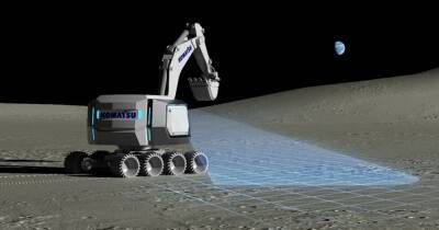 Komatsu построит экскаватор для работы на Луне - autocentre.ua - Япония