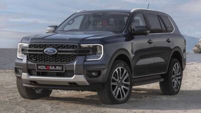 Ford Ranger - В Сети показали Ford Everest нового поколения - autonews.ua - Украина