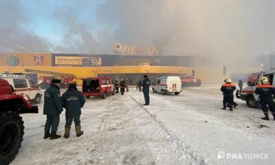 Более 110 человек эвакуировали из горящего гипермаркета «Лента» - gubdaily.ru - Томск