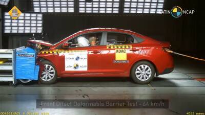 Hyundai Accent получил нулевой рейтинг безопасности - auto.24tv.ua