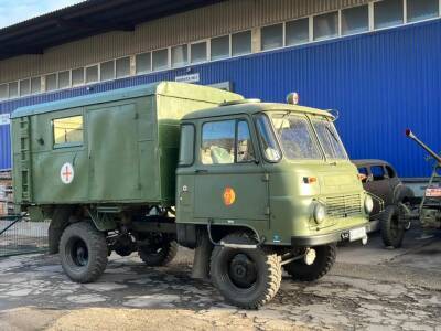 В запорожском Музее техники "Фаэтон" появился редкий армейский грузовик - autocentre.ua - Украина - Гдр