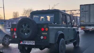 Внедорожник "Козак" сфотографировали на киевских дорогах - auto.24tv.ua - Киев