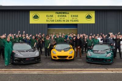 Lotus завершил производство спорткаров Elise, Exige и Evora - autostat.ru - Англия